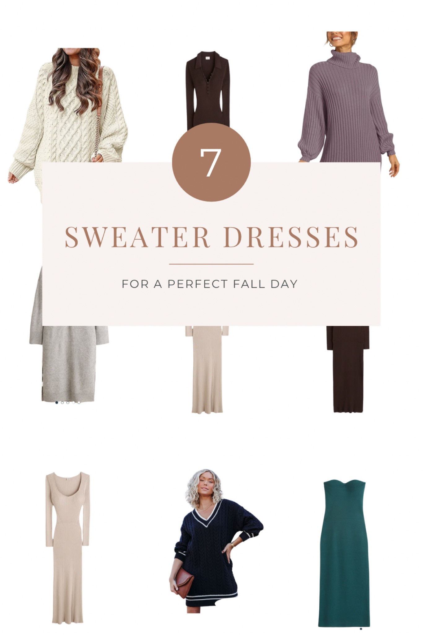 Best Sweater Dresses for Fall 2022. Easy OOTD for a capsule wardrobe and fall fashion trends 

#LTKunder100 #LTKstyletip #LTKworkwear