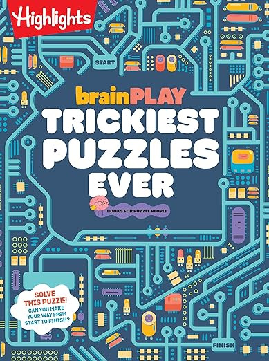 brainPLAY Trickiest Puzzles Ever: Extra Tricky Brain Teasers, Logic Puzzles and Games for Kids 7 ... | Amazon (US)