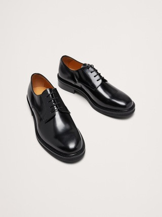 Italian Leather Derby Shoe | Banana Republic (US)