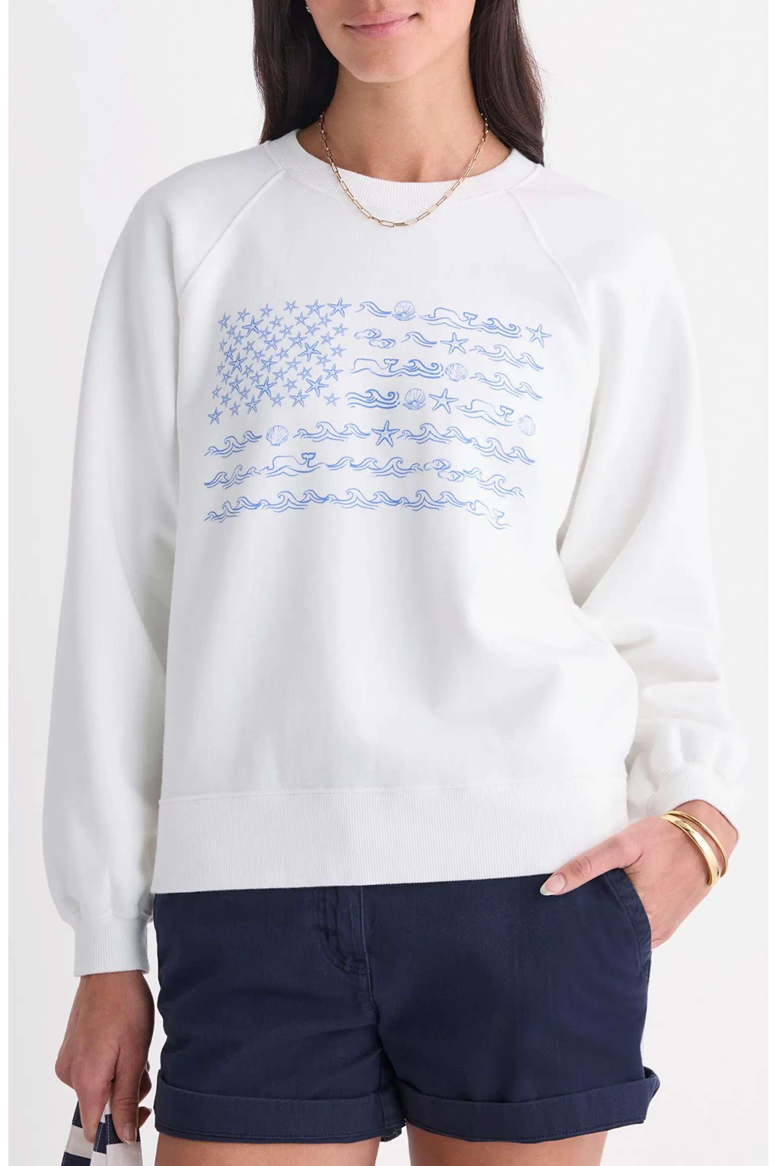 Flag Graphic Sweatshirt (Women) | Nordstrom | Nordstrom