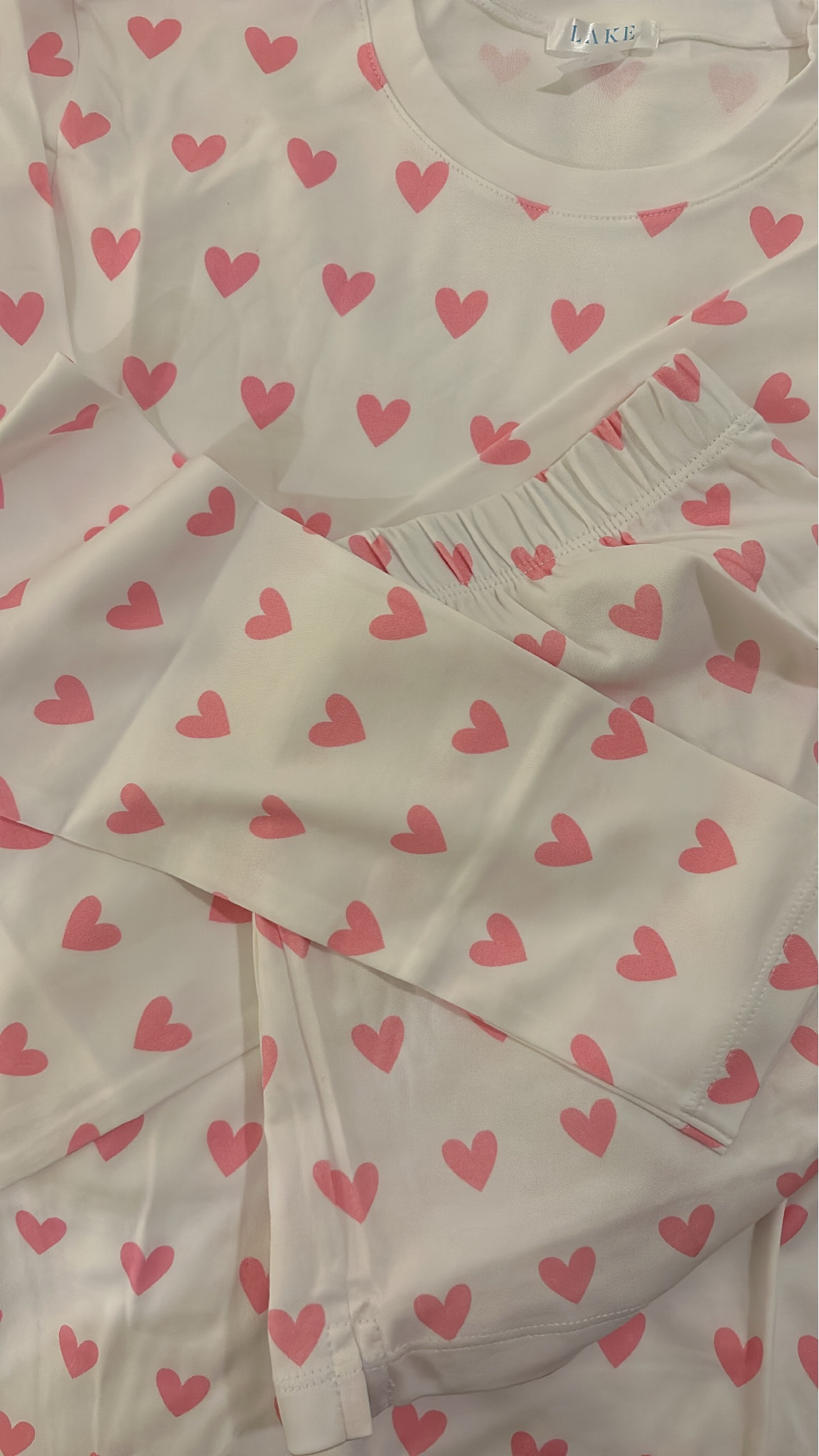 Fun mail day today with Lake’s new Valentines Day collection! I can’t wait to wear these pajamas. They are also cute to match with your kids! 💖

#LTKSeasonal