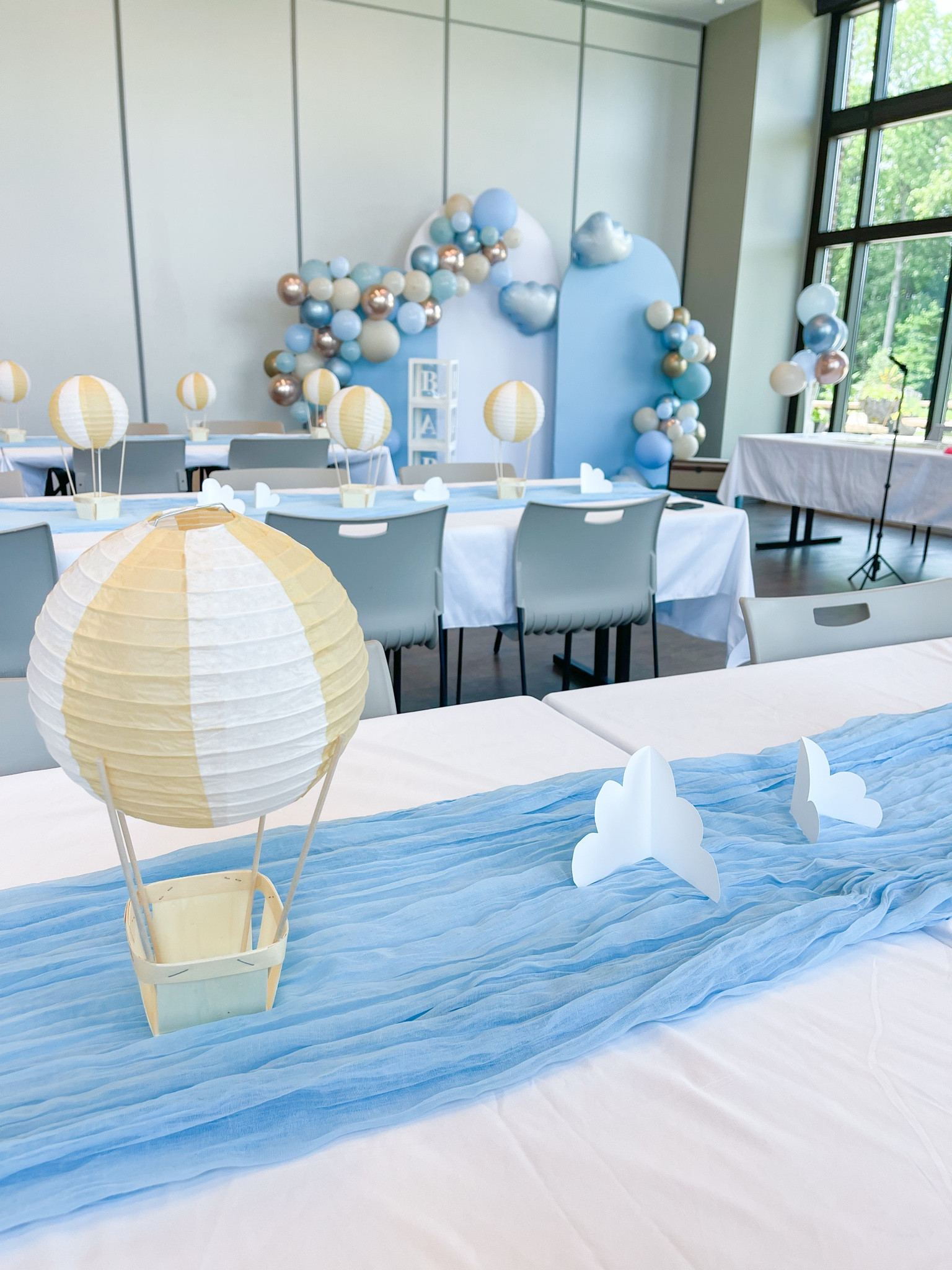 Passport to Parenthood travel themed baby boy baby shower 💙🤍✈️☁️

Baby shower decorations, blue and white decor, pastel decor, hot air balloon baby decor

#LTKBump #LTKParties #LTKBaby