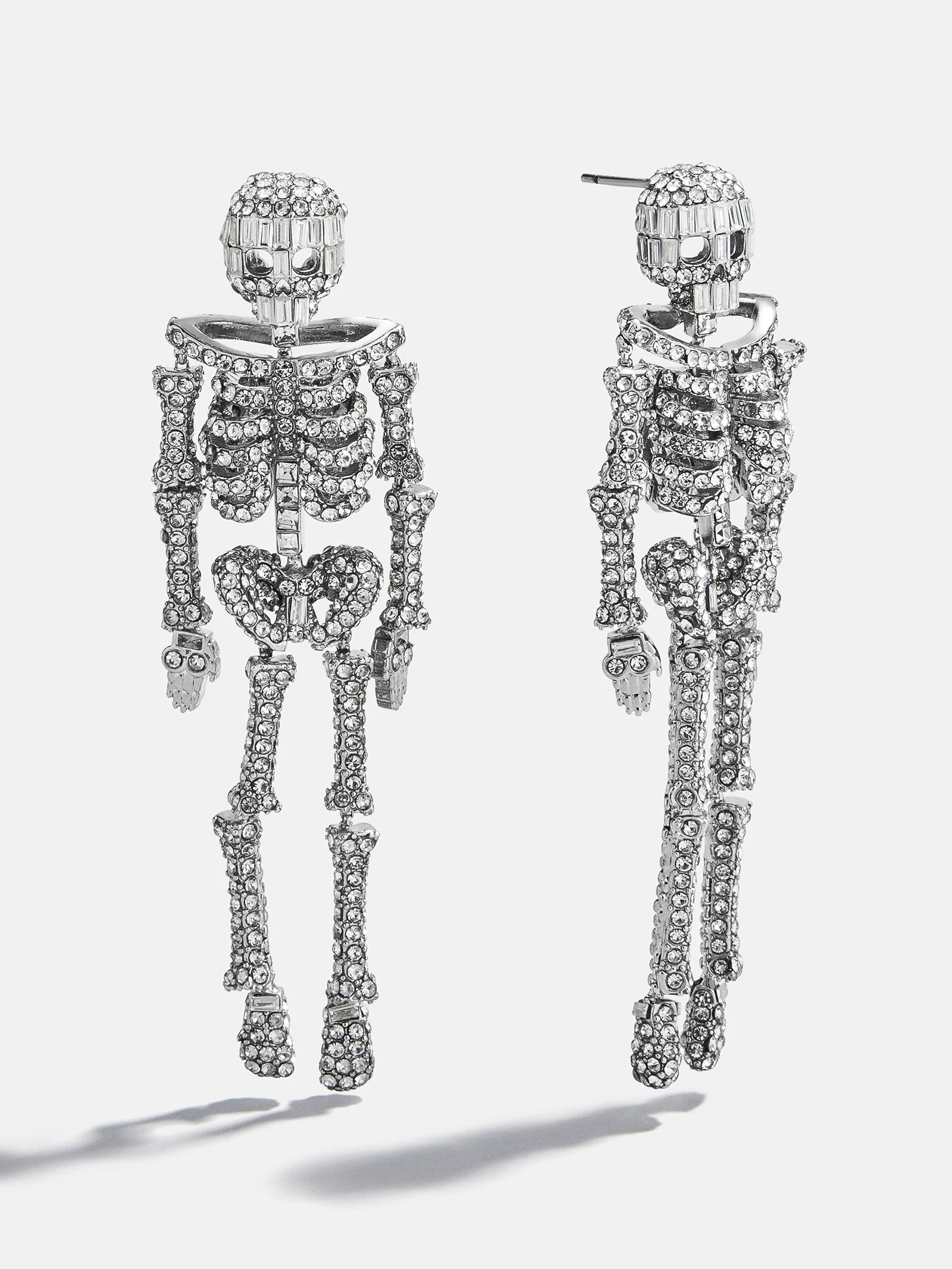 Drop Dead Hottie Earrings - Silver | BaubleBar