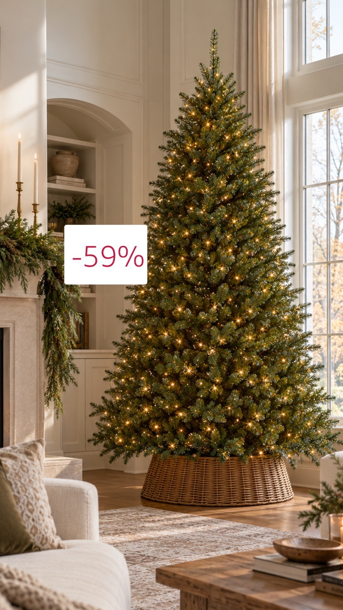 Christmas finds on Amazon prime deal?! Yes please! This pre lit tree is less than $300 right now!