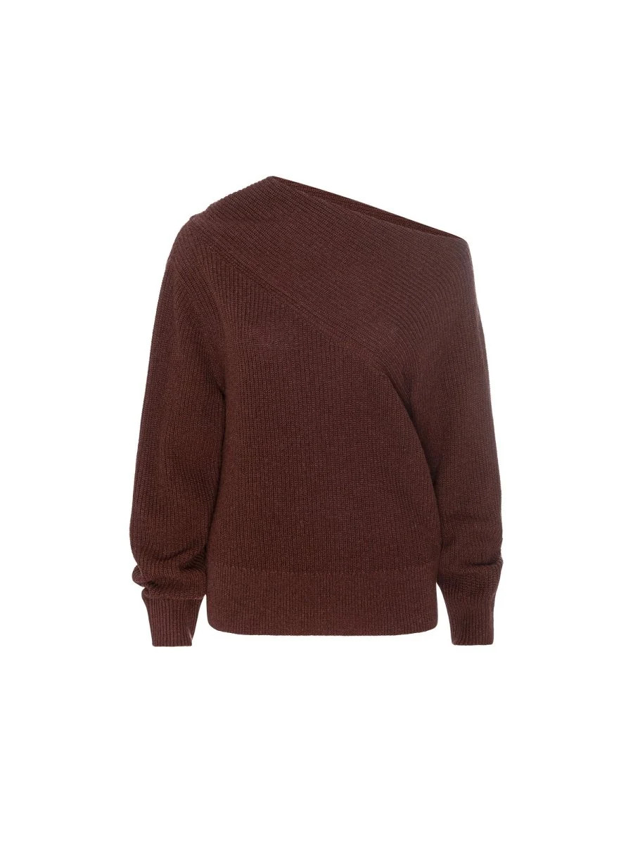 Women's Hart Off Shoulder in Cordovan | Brochu Walker | Brochu Walker