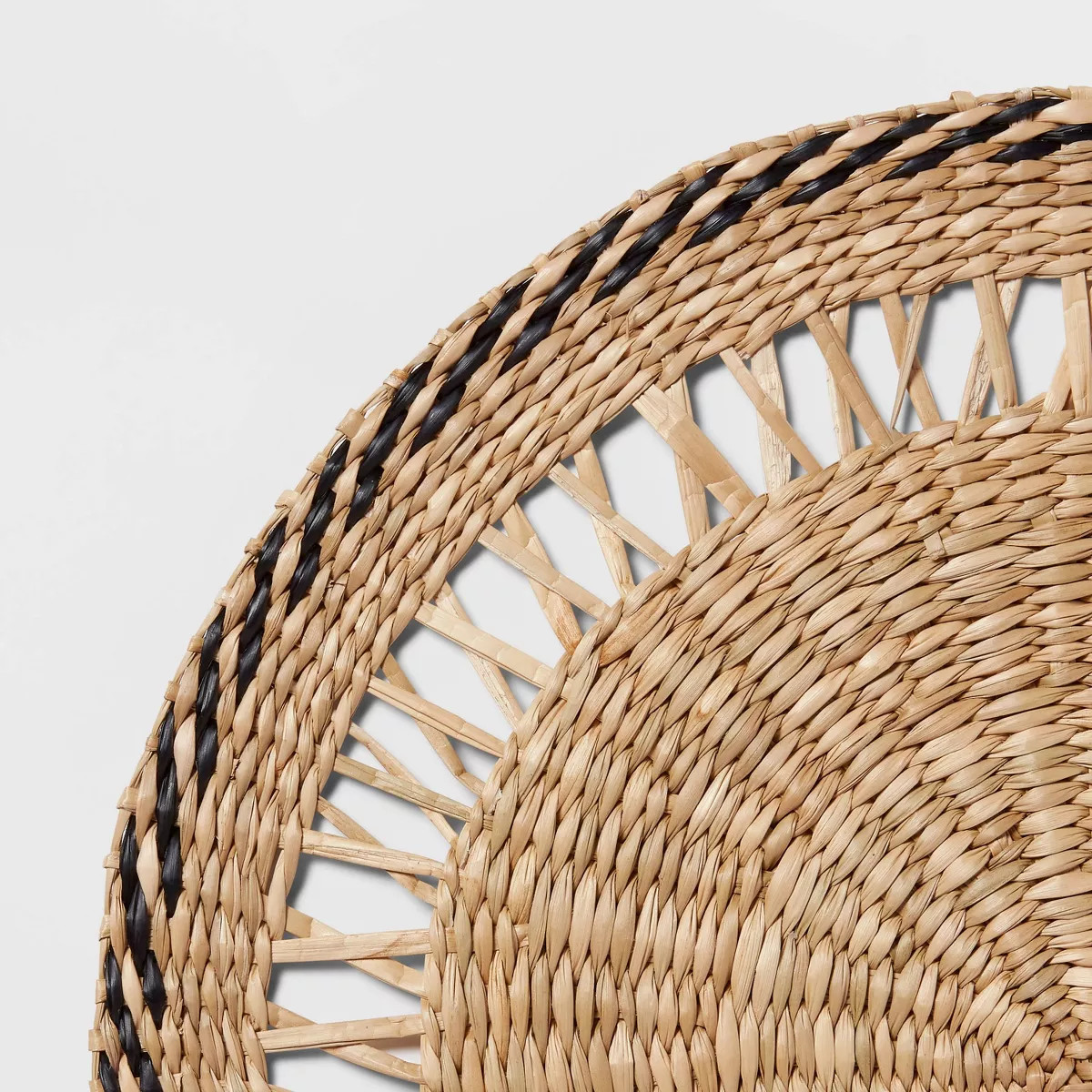 Seagrass Black Border Charger - Threshold™ | Target