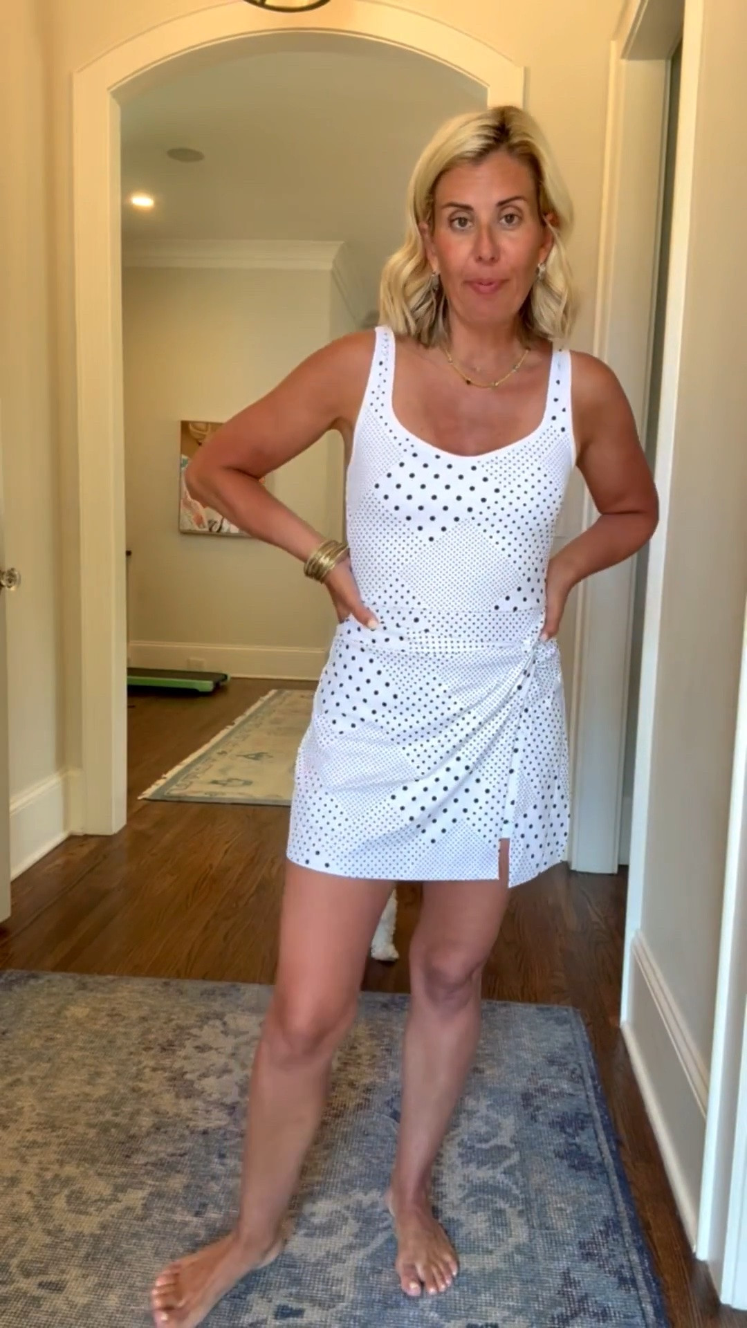 Yep, this one is a keeper for sure! Absolutely adorable and so flattering! I’m in a small. 
￼
*Use code AFLTK for 20% off, including sale items

#LTKxAbercrombie #LTKdayinmylife #LTKSaleAlert