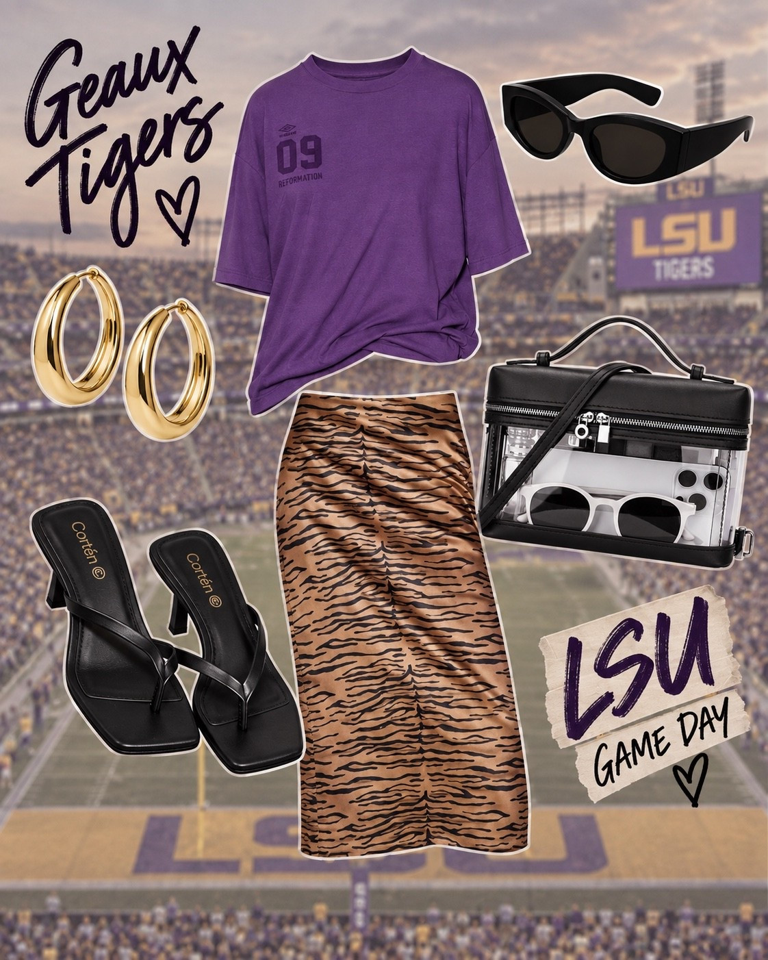 LSU GAMEDAY LOOK