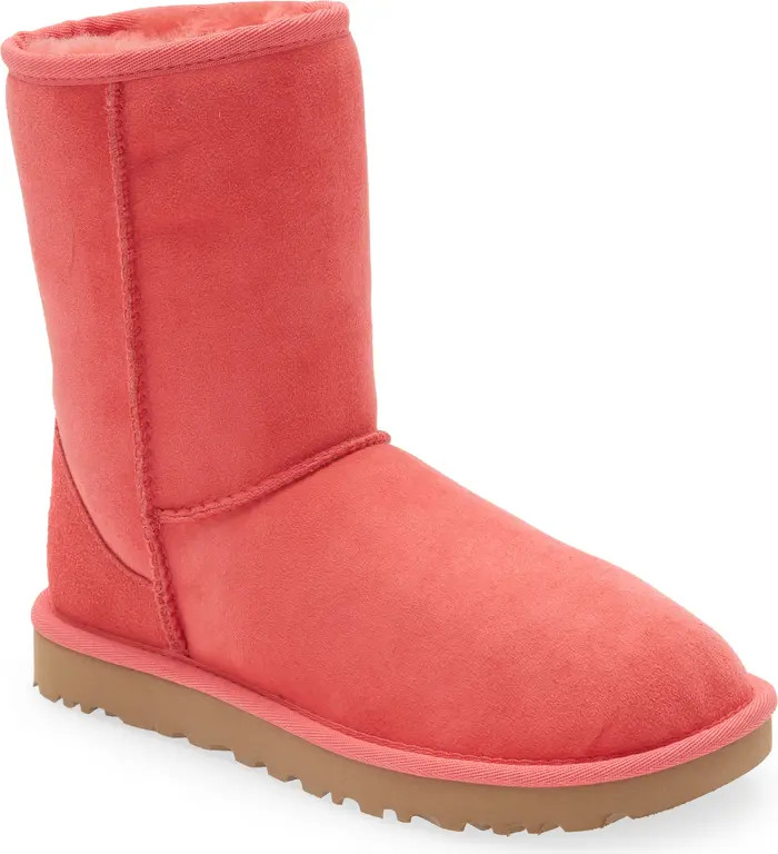 Classic II Genuine Shearling Lined Short Boot | Nordstrom