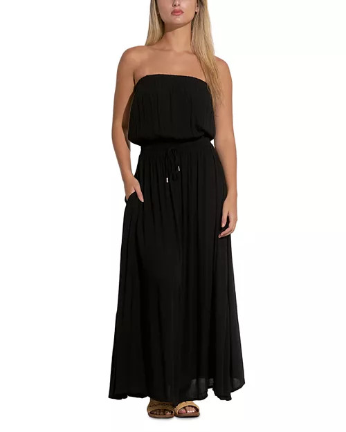 Strapless Smocked Maxi Dress | Bloomingdale's (US)