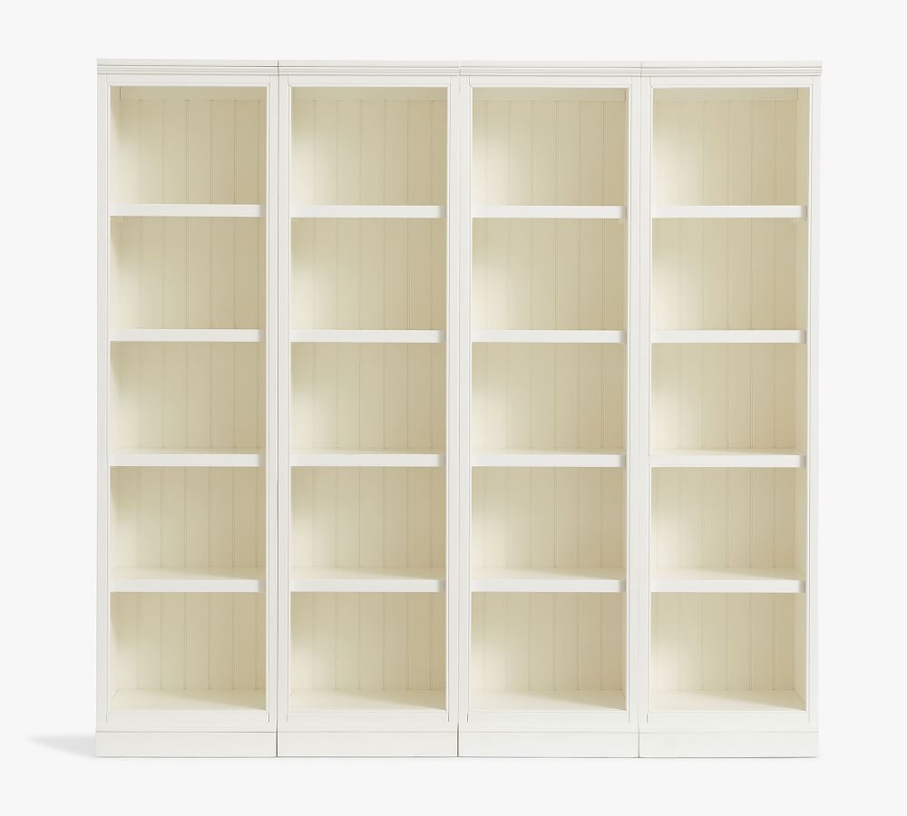 Aubrey 74.5" x 72" 4-Piece Bookcase Set | Pottery Barn (US)