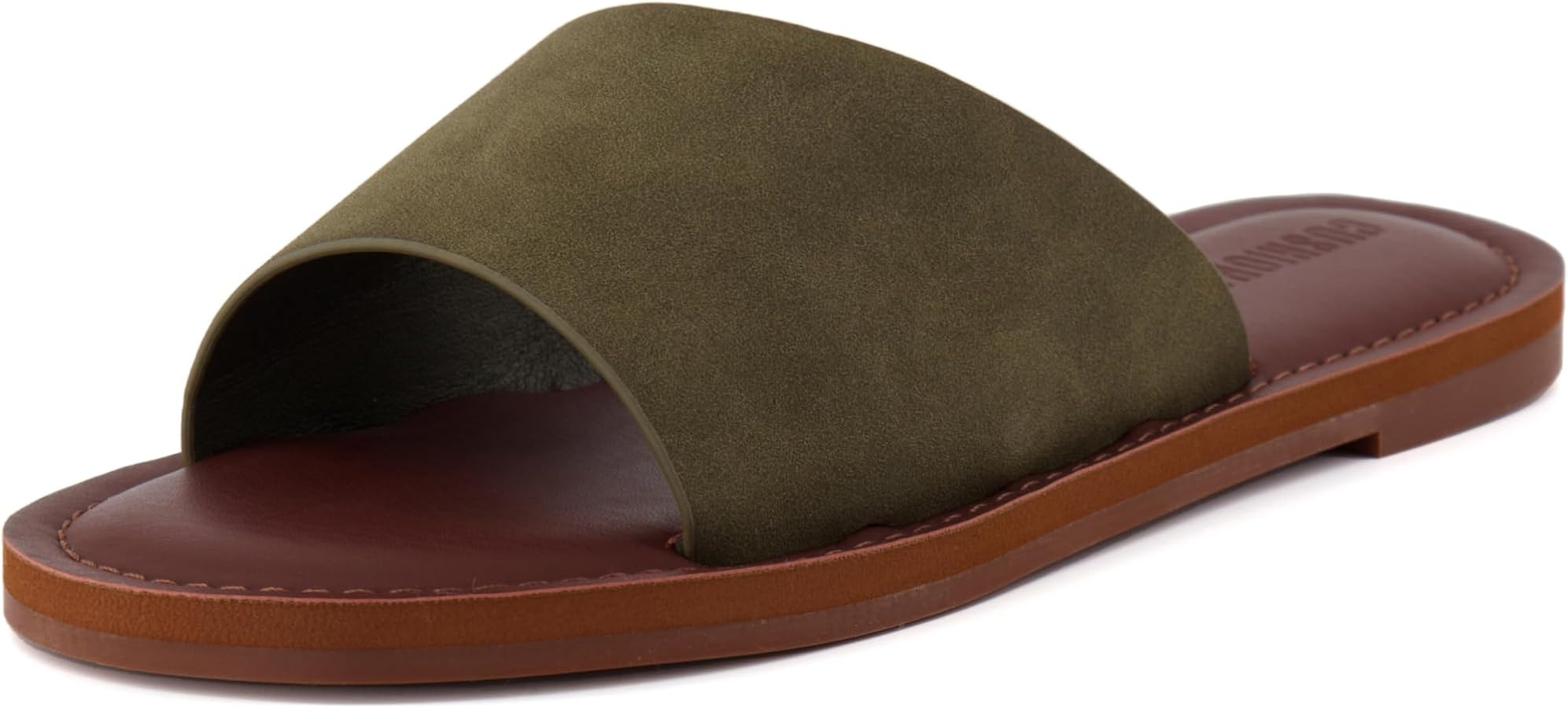 CUSHIONAIRE Women's Carly slide Sandal with Memory Foam | Amazon (US)