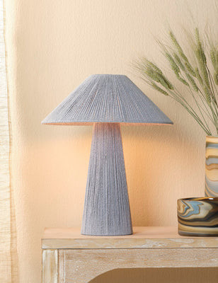 Ferrer Table Lamp, Blue | Lulu and Georgia 