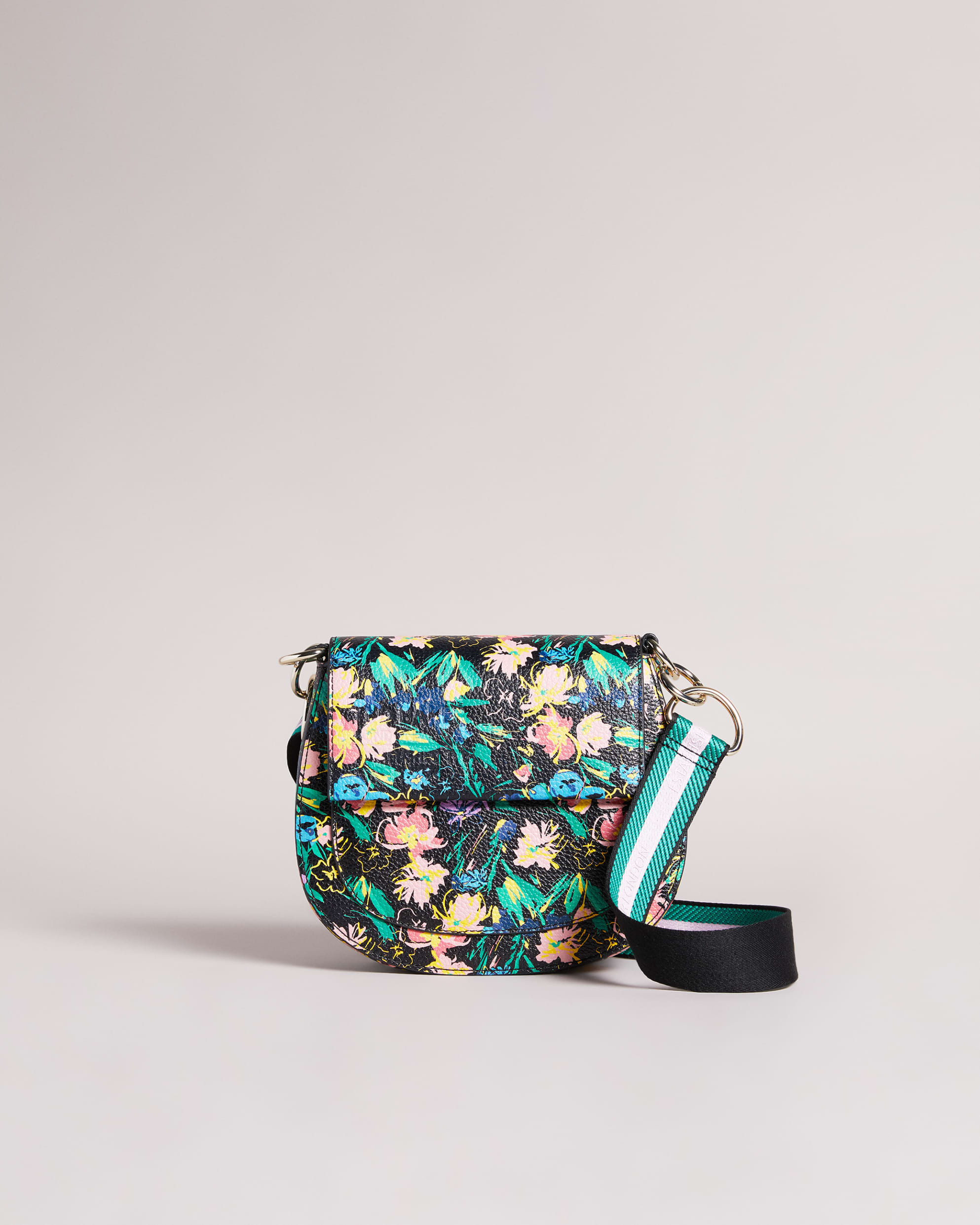 Flirty Texture Branded Webbing Satchel Bag | Ted Baker (US)