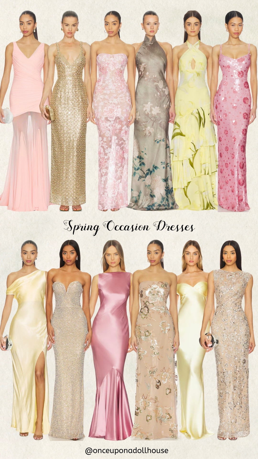 Revolve Spring Occasion Dresses and Gowns! 

#LTKSeasonal #LTKWedding #LTKootd