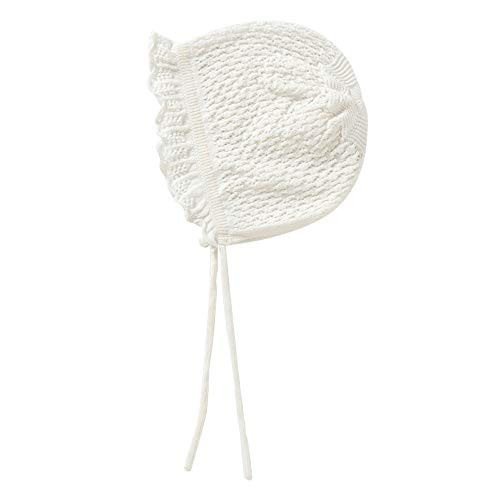 Vivobiniya Toddler Girl Lovely Flounce Knit Hats Baby Bonnets Newborn Baby Hats 0-8y | Amazon (US)