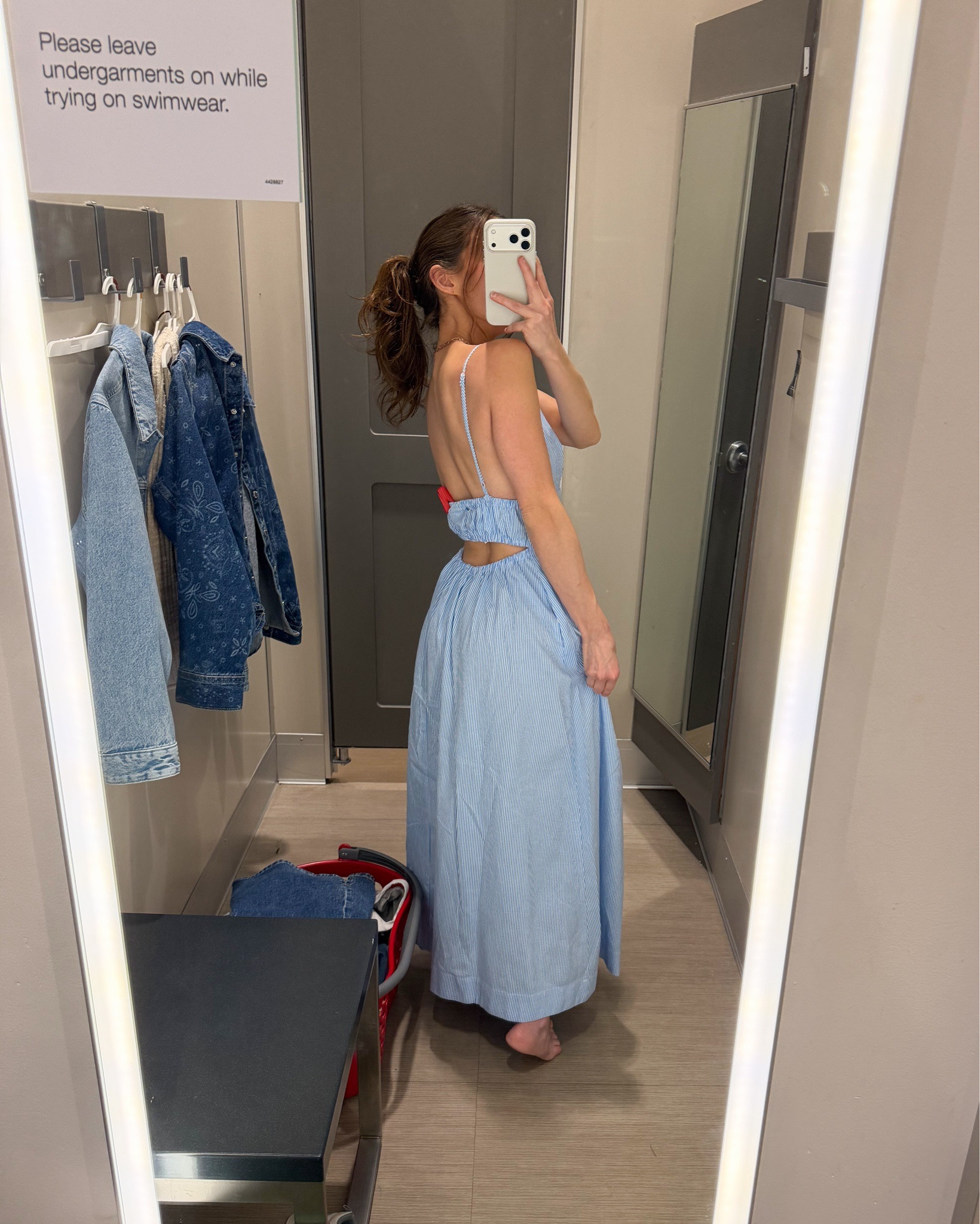 If you've been looking for the perfect backless dress for spring, this is it 
🦋⛅️🫧🩵

P.S. this target dress is only sold in stores but the Aritiza dress i linked is almsot EXACTLY like this one, if not cuter! 😉

Height: 5’2
Dress size: XS 

Straps are adjustable! 

#target #targetfinds #targetfashion #aritzia

#LTKSeasonal #LTKPetite #LTKootd