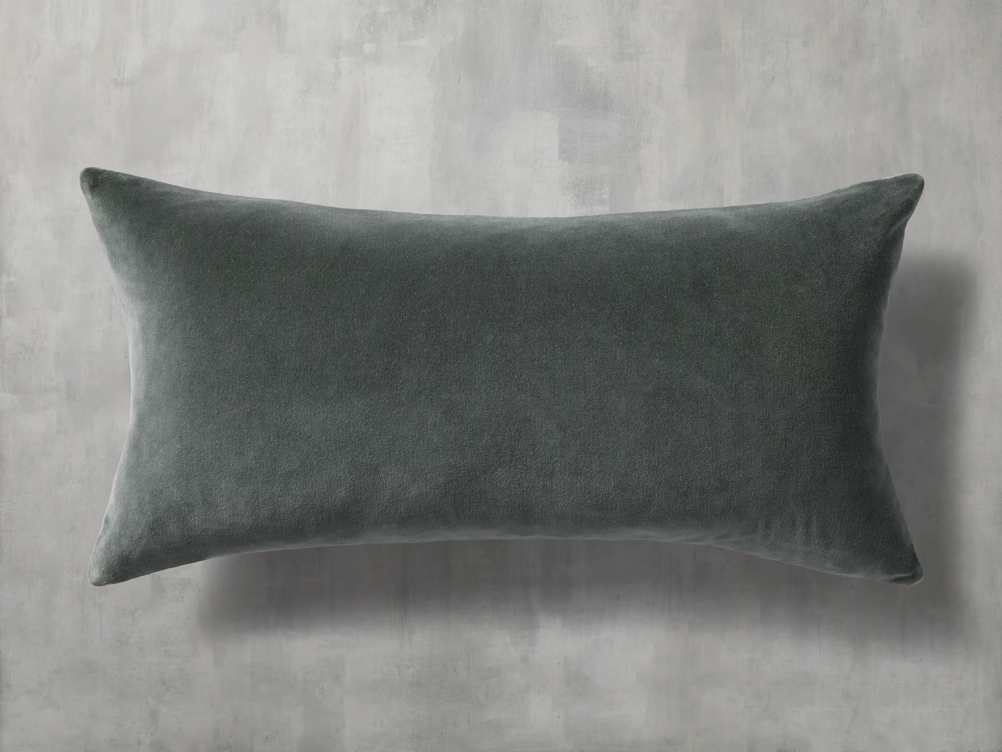 Velvet Pillow Cover in Mist | Arhaus