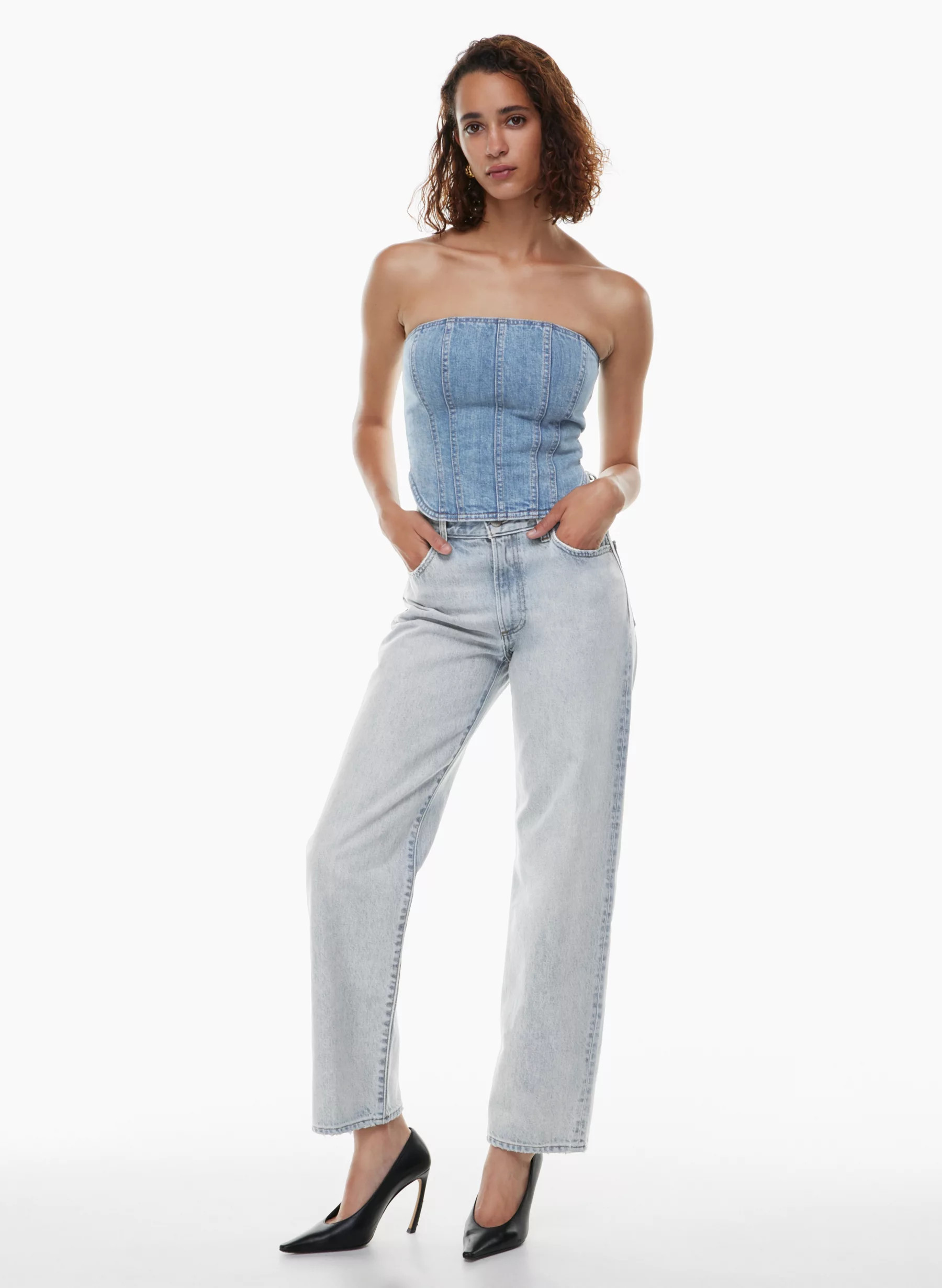 THE '90S MARLO HI-RISE BAGGY JEAN | Aritzia