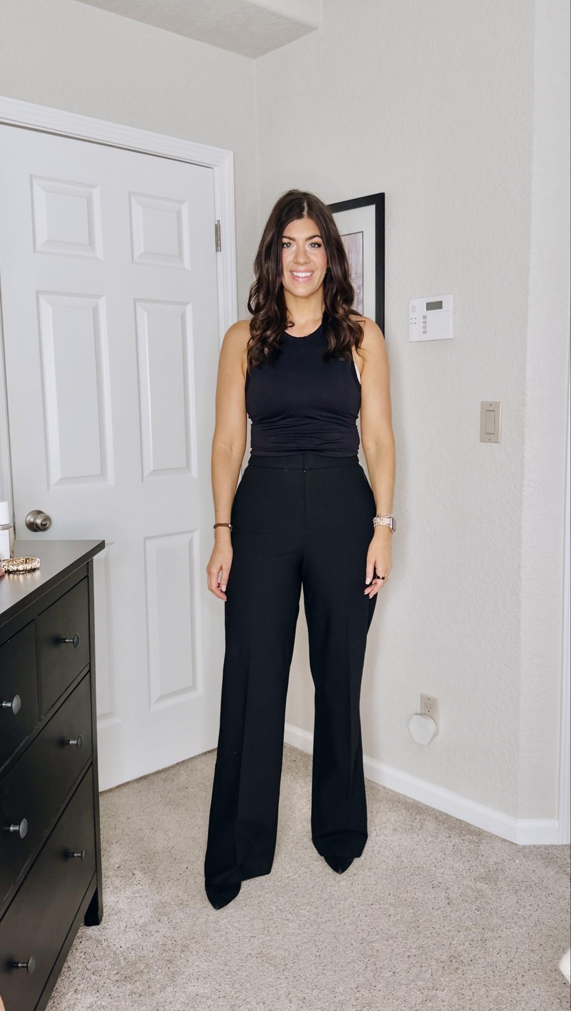 Spanx sale
In a medium tall wide leg trouser pant 

#LTKSpringSale #LTKOver40 #LTKMidsize