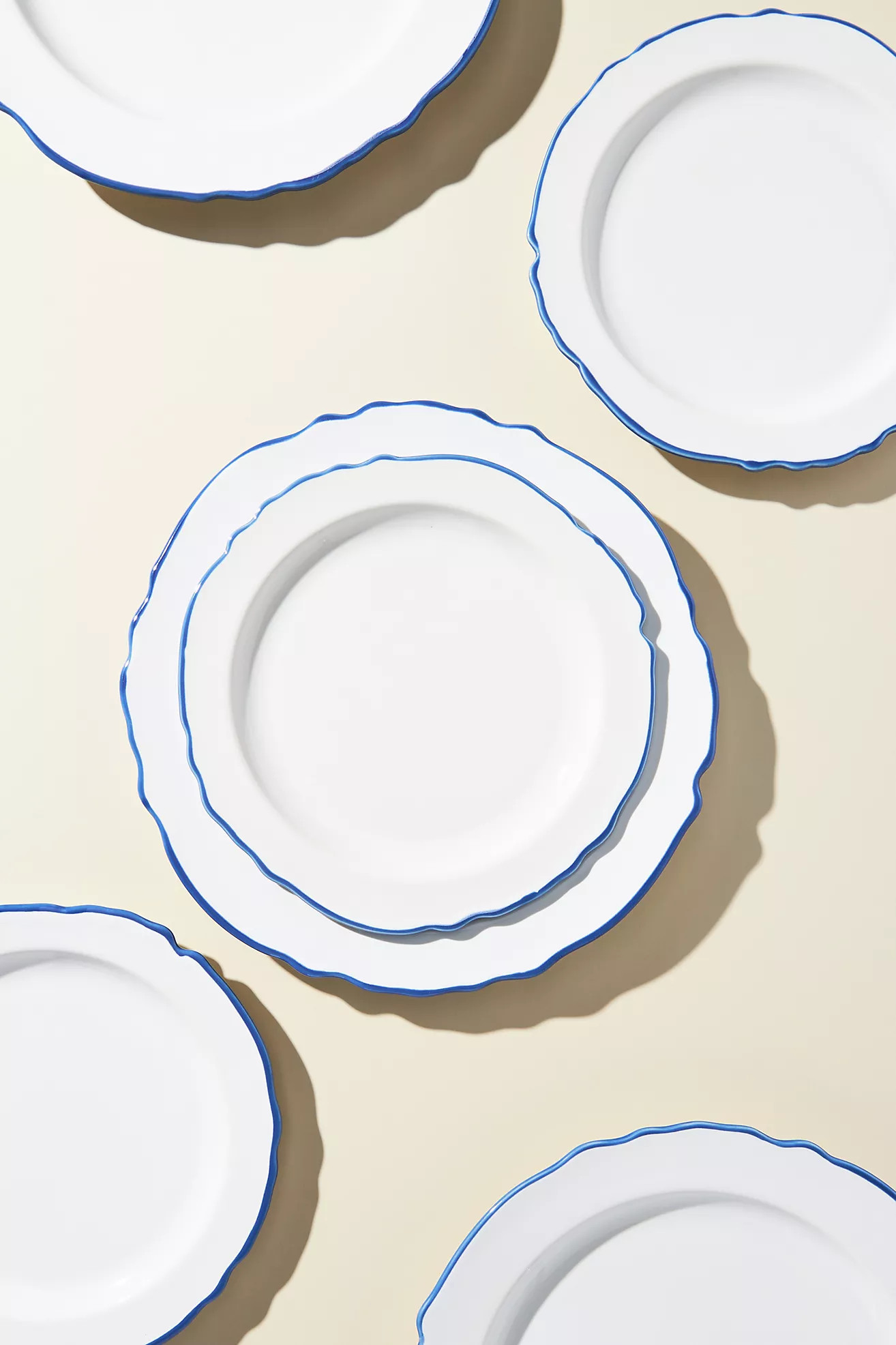 Elton Dinner Plates, Set of 4 | Anthropologie (US)
