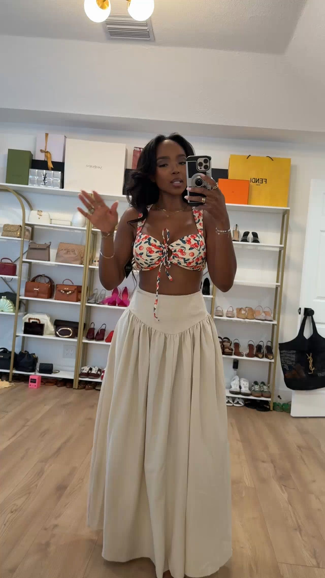  It’s bikini top and this boho skirt we love
Size small  I’m 5’4 | 140lbs | 36D -27 -40   IG & YT: kirasfashionfinds TT: kiraabboud  #Outfitinspiration #fashionstyle #outfitideas #spring #springfashion #simpleoutfit #summer #momoutfit #casualoutfit #streetwear 

#MidsizeFashion #PlusSizeFashion #PetiteFashion #Petite #PlusSize #BlackWoman #MensOutfits #Size14 #TallWomenFashion #DressJeans #Sandals #WorkOutfit #Dresses #CountryConcertOutfit #Shoes #DateNightOutfit #Workwear #TrenchCoat 