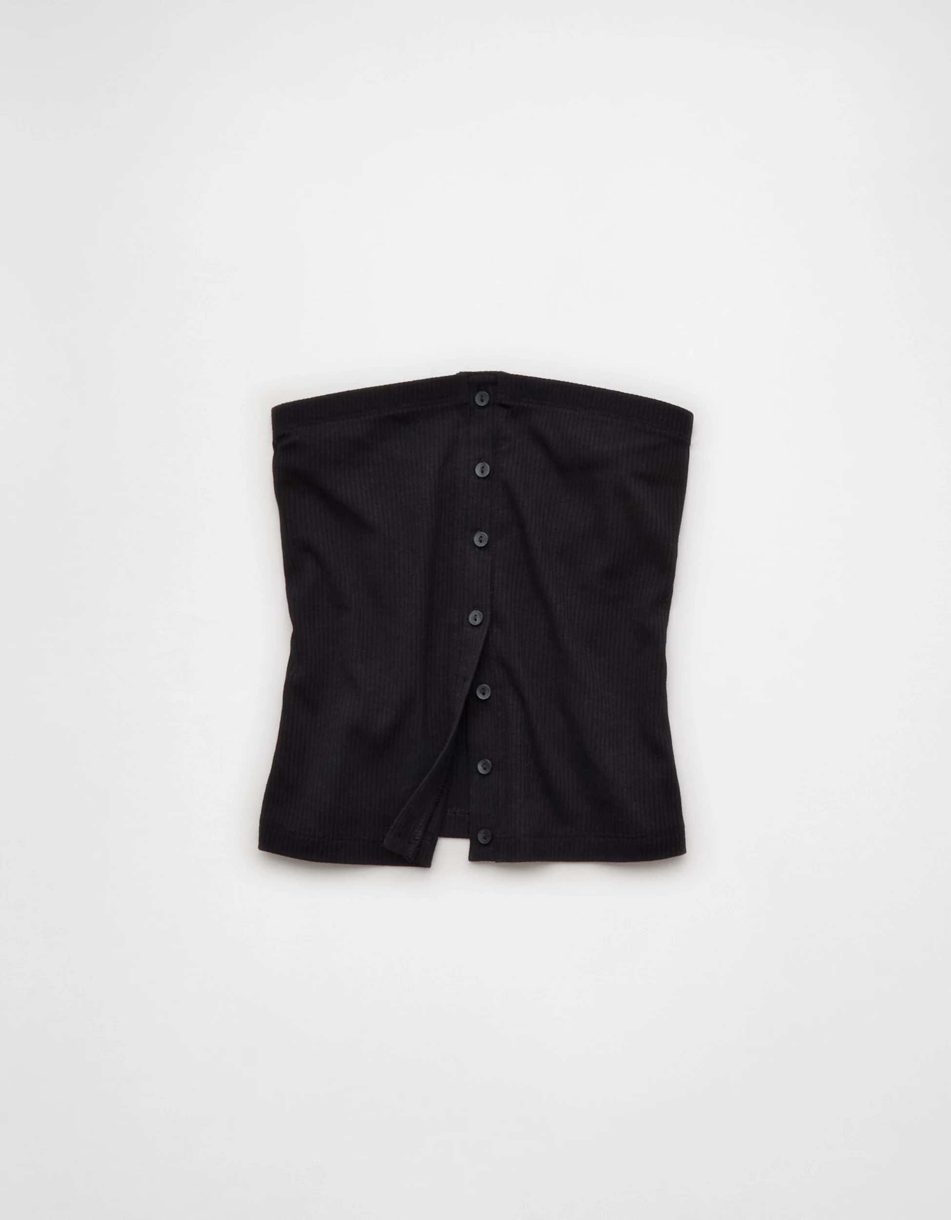 AE Button-Up Tube Top | American Eagle Outfitters (US & CA)