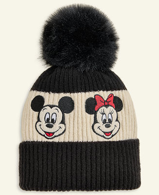 Disney | Macy's Adult Unisex Mickey Mouse & Minnie Mouse Beanie Hat, Macy's Exclusive - Macy's | Macy's