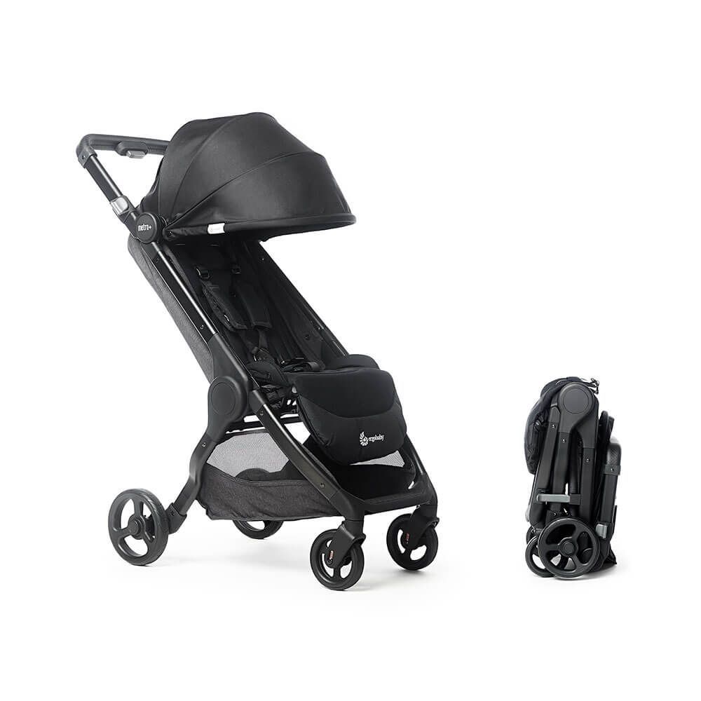Metro+ Compact City Stroller - Black | Ergo Baby