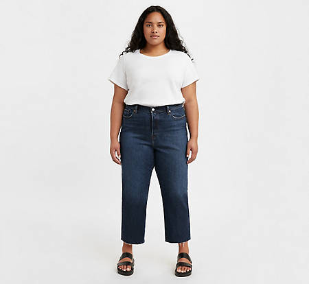 Wedgie Straight Fit Women's Jeans (plus Size) | LEVI'S (US)