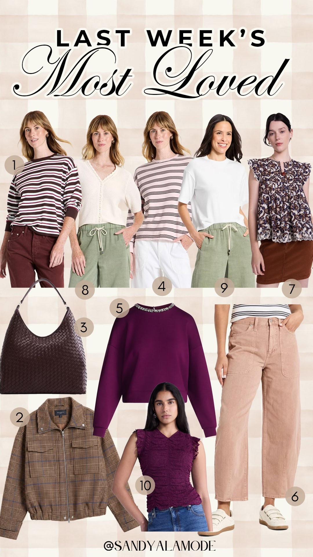 Last week’s best sellers. Weekly most loved. Target fall fashion. Walmart x scenario. Walmart fall fashion. Target denim. Trending striped fall top.

#LTKootd #LTKgrwm #LTKSeasonal