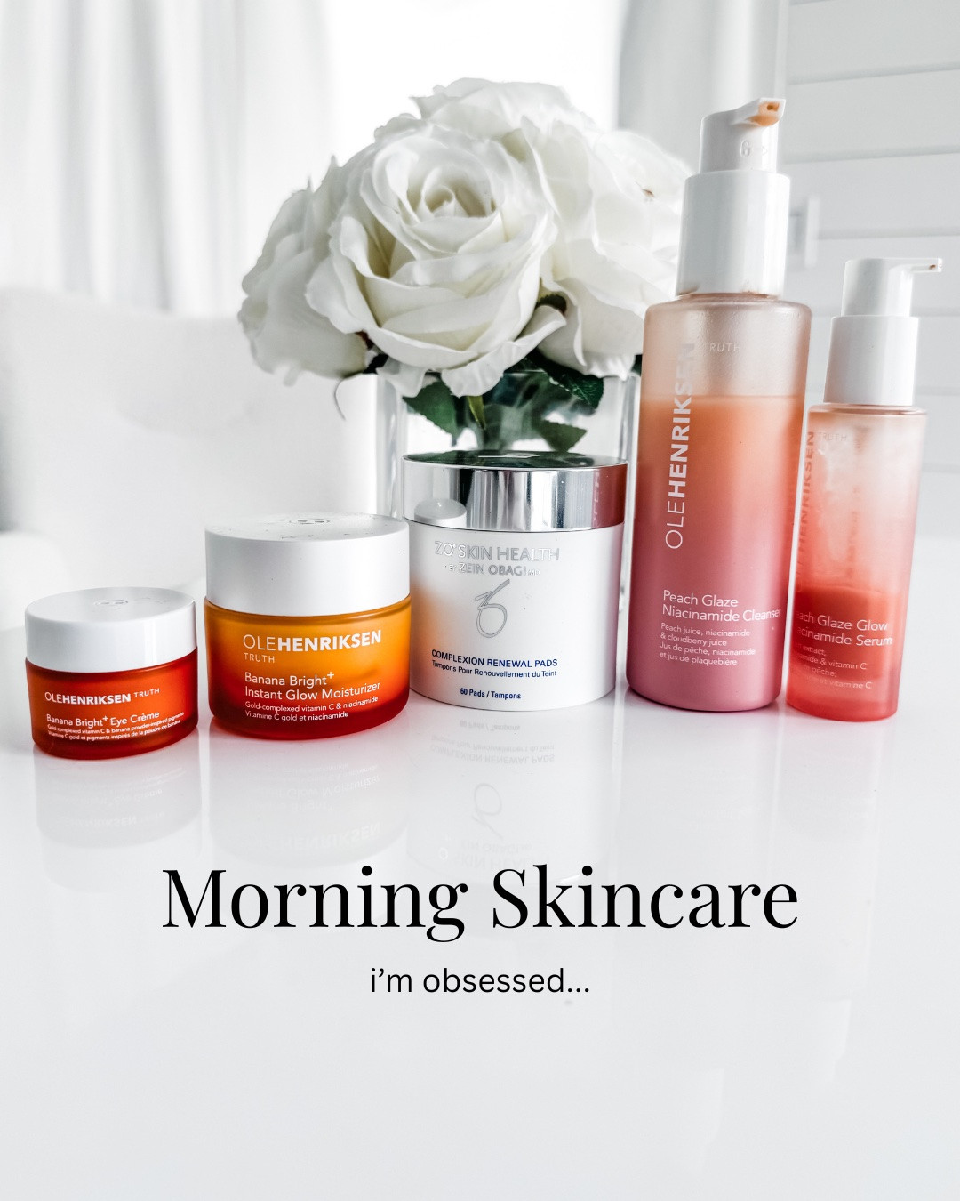 My morning skincare routine - at age 52, I'm totally obsessed with skincare. 

 #LTKselfcare #LTKOver40 #LTKBeauty