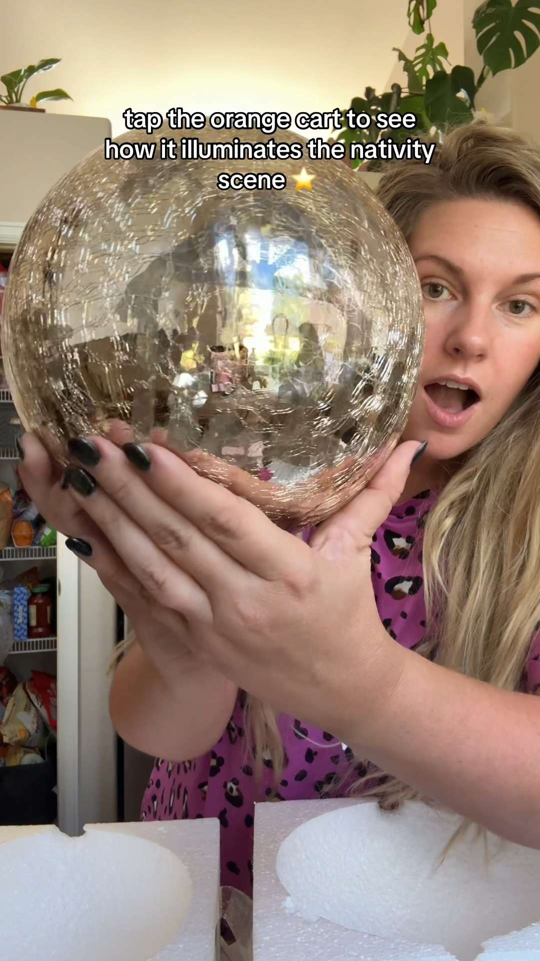 Some decor pieces instantly become the conversation starter in a room. The glowing glass design with its hidden details makes every shelf or table feel more magical. 

 #LTKvlog #LTKHome #LTKSaleAlert