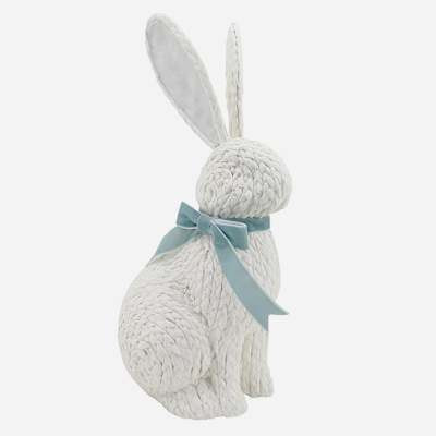 Providence White & Blue Bunny, 18" | At Home