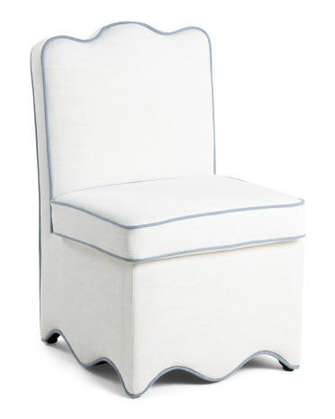 32.5in Scalloped Bottom Dining Chair | Marshalls