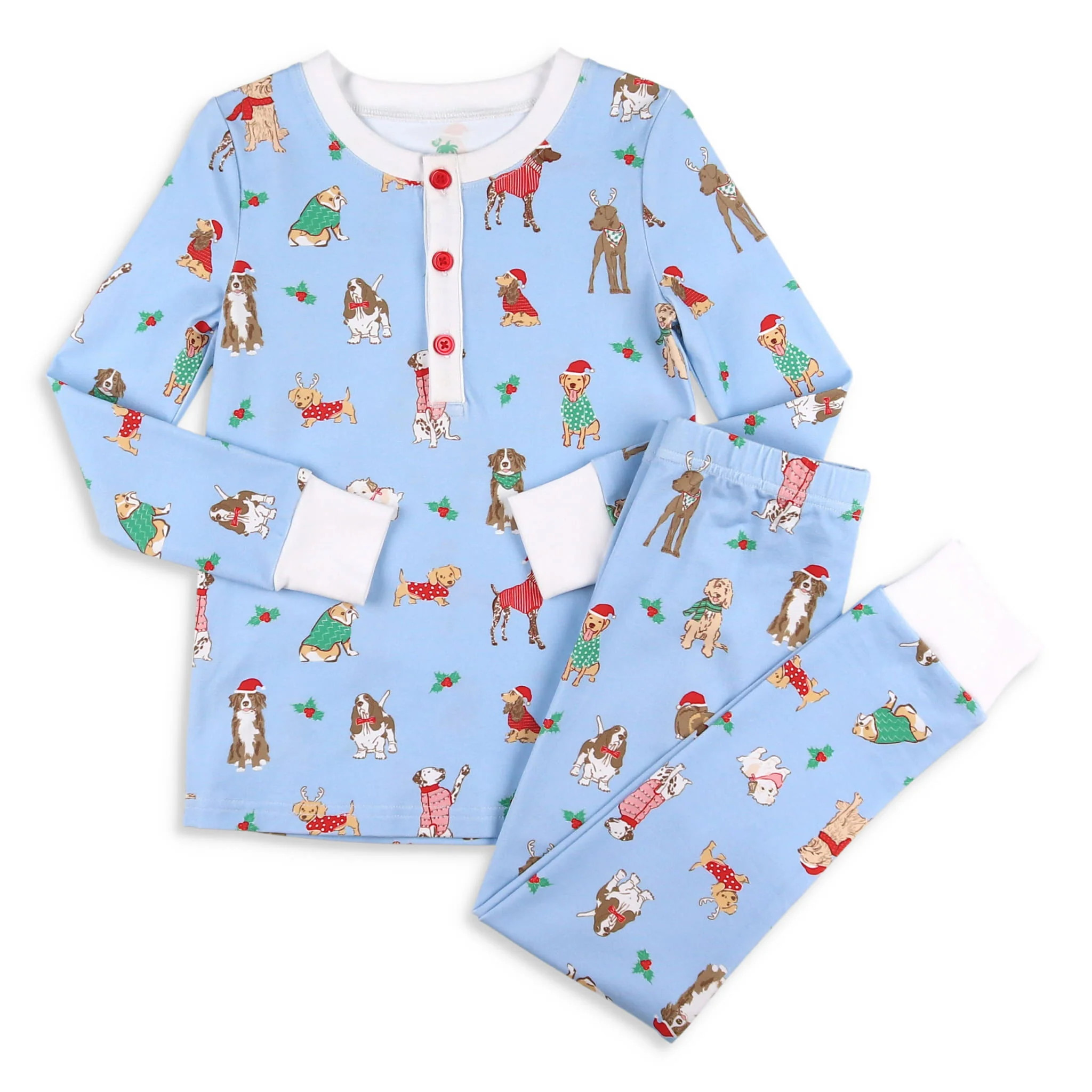 Unisex Loungewear - Happy Pawlidays - Shrimp and Grits Kids | Shrimp and Grits Kids