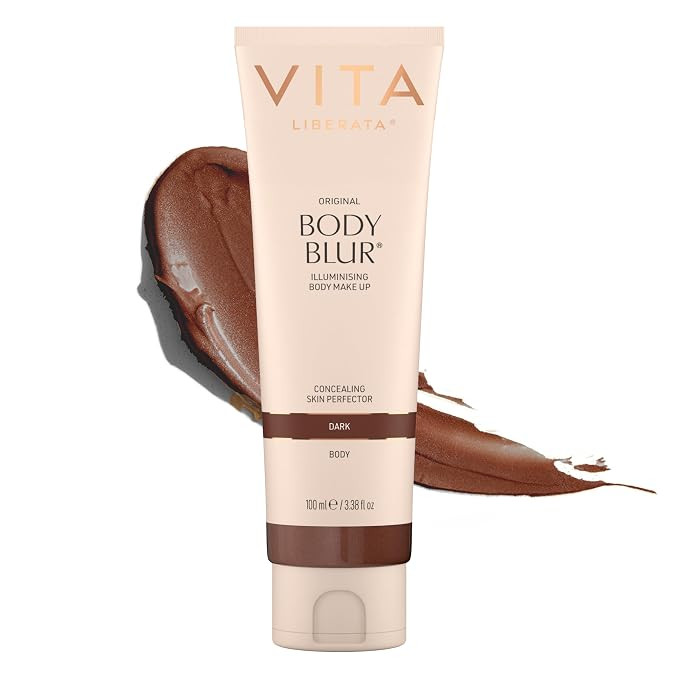 Vita Liberata Body Blur - Dark, Skin Perfecting Leg & Body Makeup, Wash Off Instant Tanner, Radia... | Amazon (US)