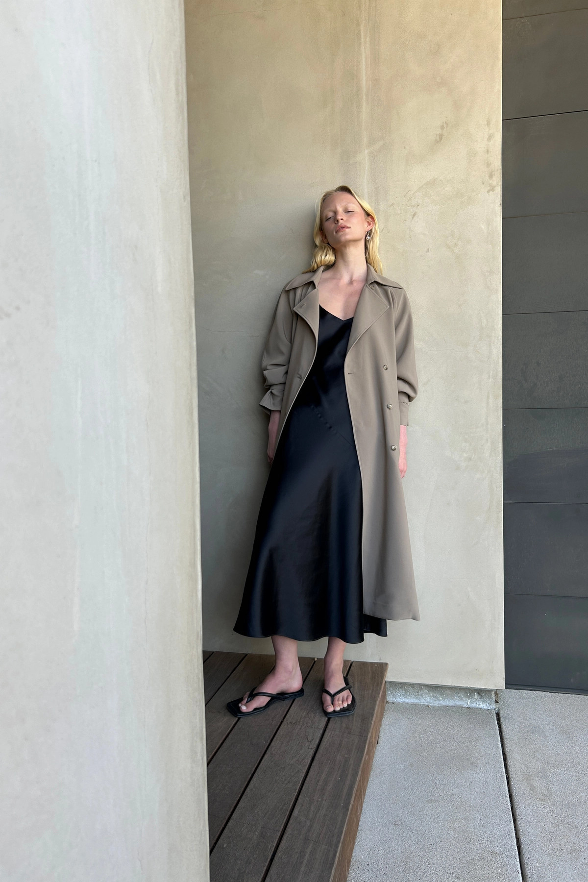 OVERSIZED TRENCH COAT | OAK + FORT