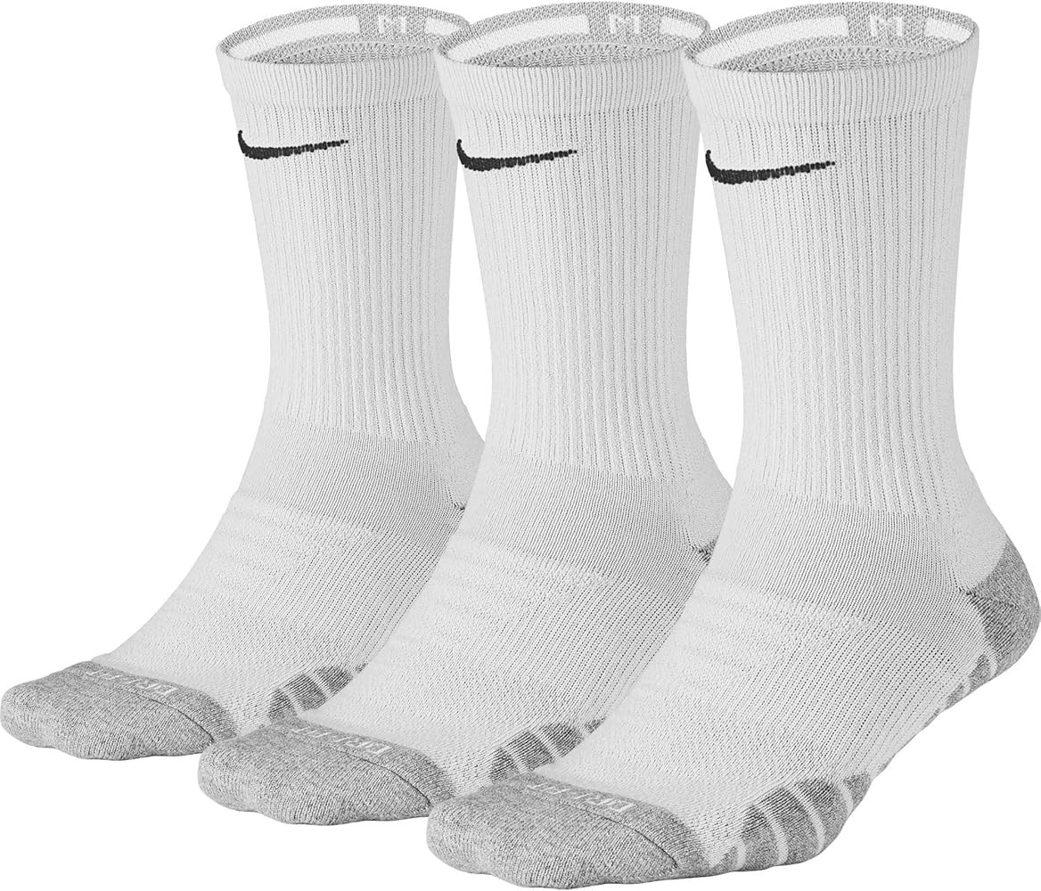 Nike Women's Everyday Max Cushion Training Crew Sock (3 Pair) | Amazon (US)