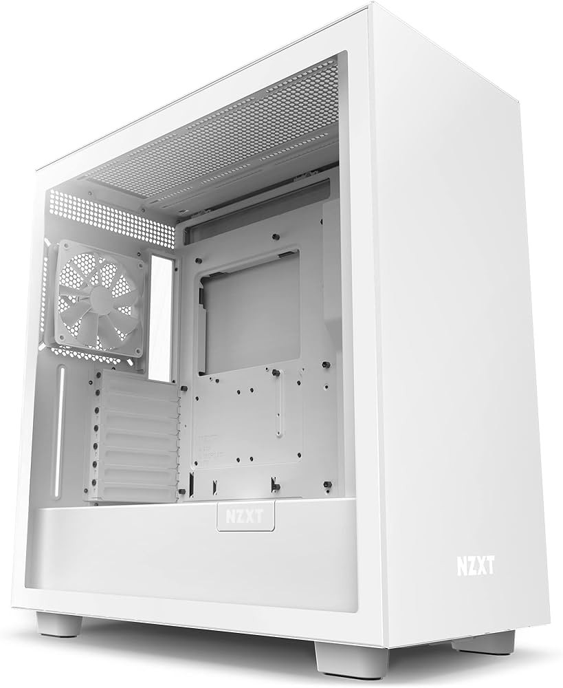 NZXT H7 - Mid-Tower PC Gaming Case - Tempered Glass - Enhanced Cable Management – Water-Cooling... | Amazon (US)
