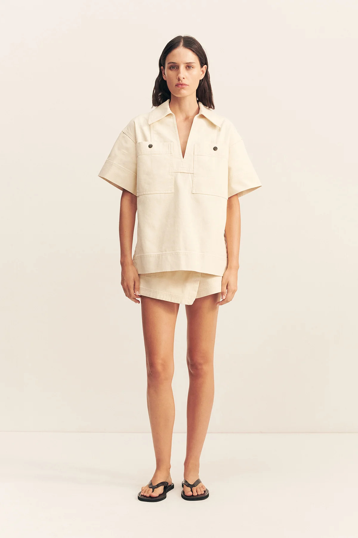 SIERRA PULLOVER TOP | CREAM | TOPS | SHONA JOY | Shona Joy