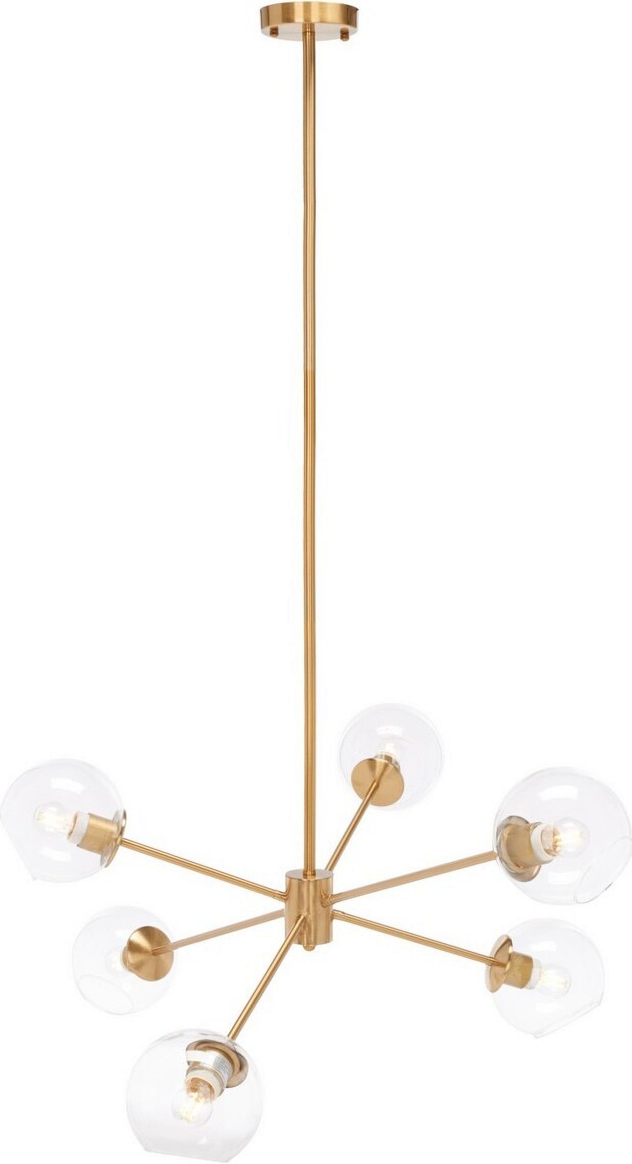 Cantori Chandelier in Gold | 1stopbedrooms