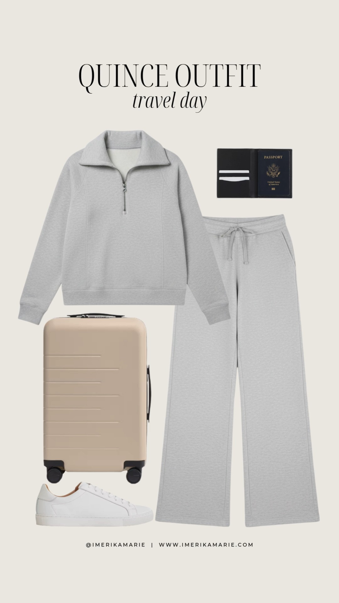 @Quince Outfit: Travel Day ✈️

Quince SuperSoft Fleece Half Zip
Quince SuperSoft Fleece Wide Leg Pants
Quince 100% Leather Everyday Sneaker
Quince Nappa Leather RFID Blocking Passport Holder
Quince Carry-On Suitcase 

 

#LTKSeasonal #LTKootd #LTKTravel