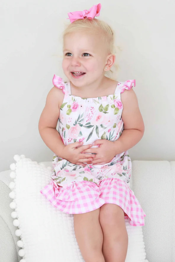 Full Length Ruffle Nightgown | In Bloom | Caden Lane