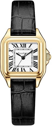 Classic Square Watches for Women with Roman Numerals Ladies Casual Dress Watch | Amazon (US)