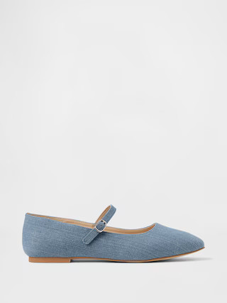 Denim Mary Jane Flats | Gap (US)