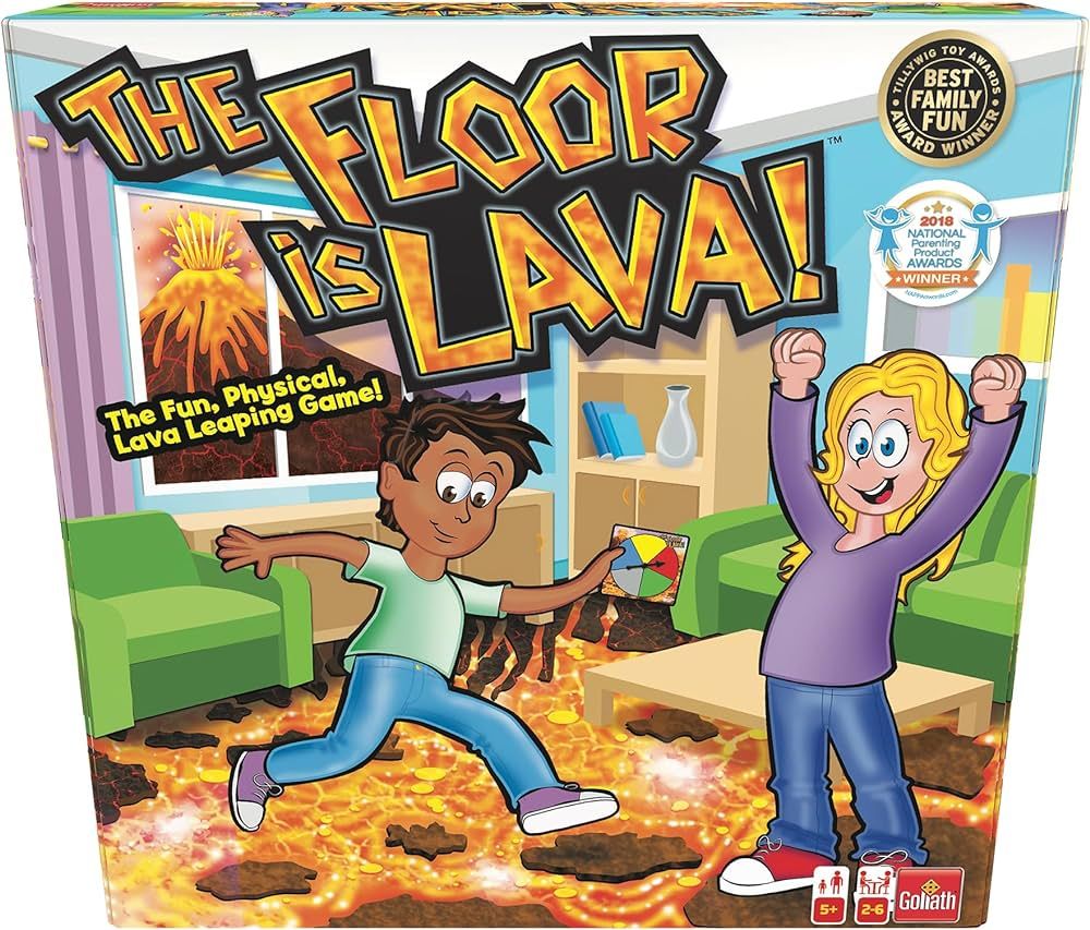 The Original The Floor is Lava! Game by Endless Games - Interactive Game For Kids And Adults - Pr... | Amazon (US)