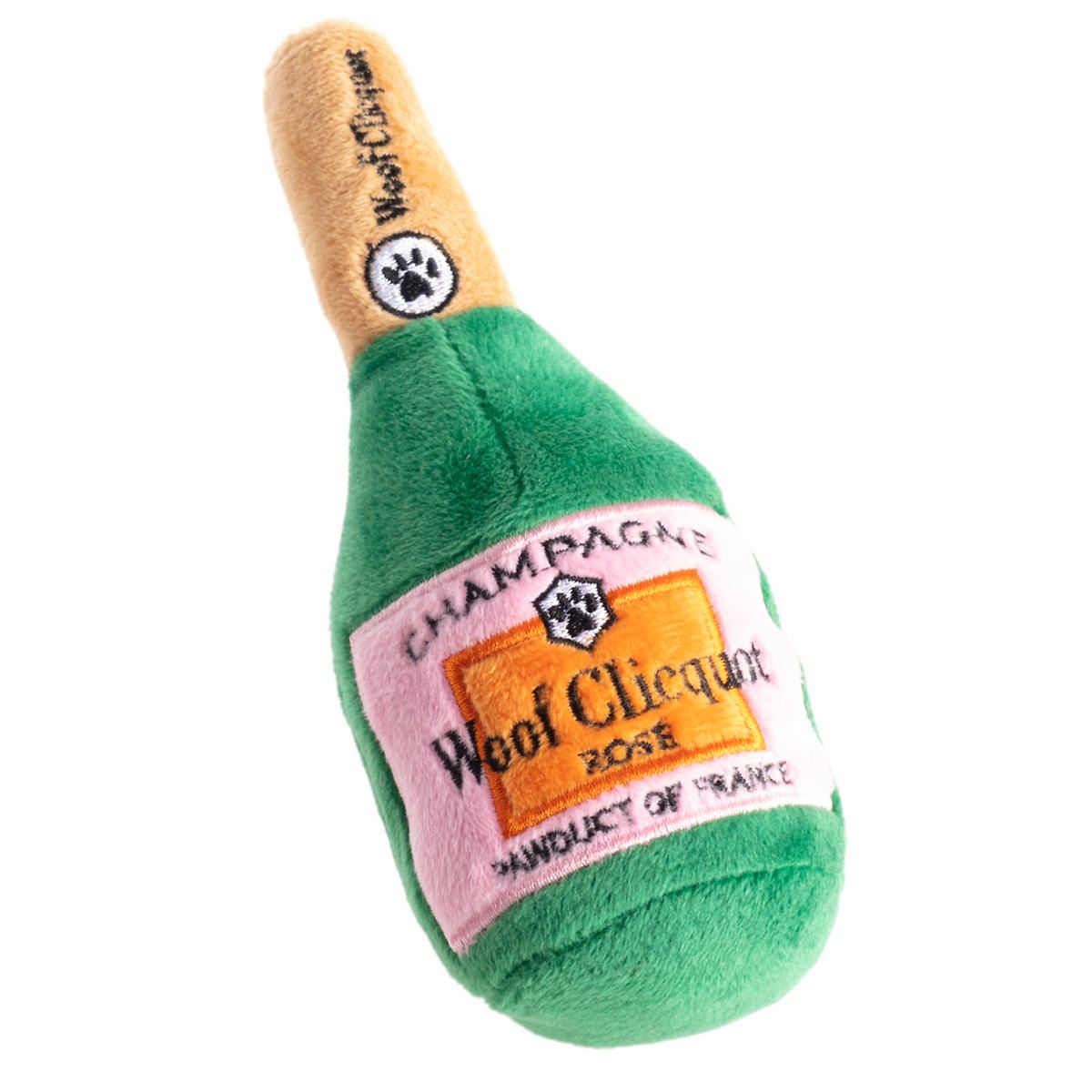Woof Clicquot Rose  Dog Toy | Annie Selke