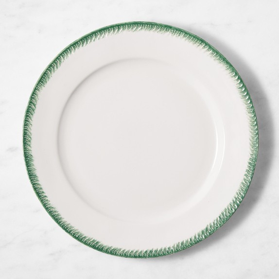 AERIN x Williams Sonoma Feathered Edge Chargers | Williams-Sonoma