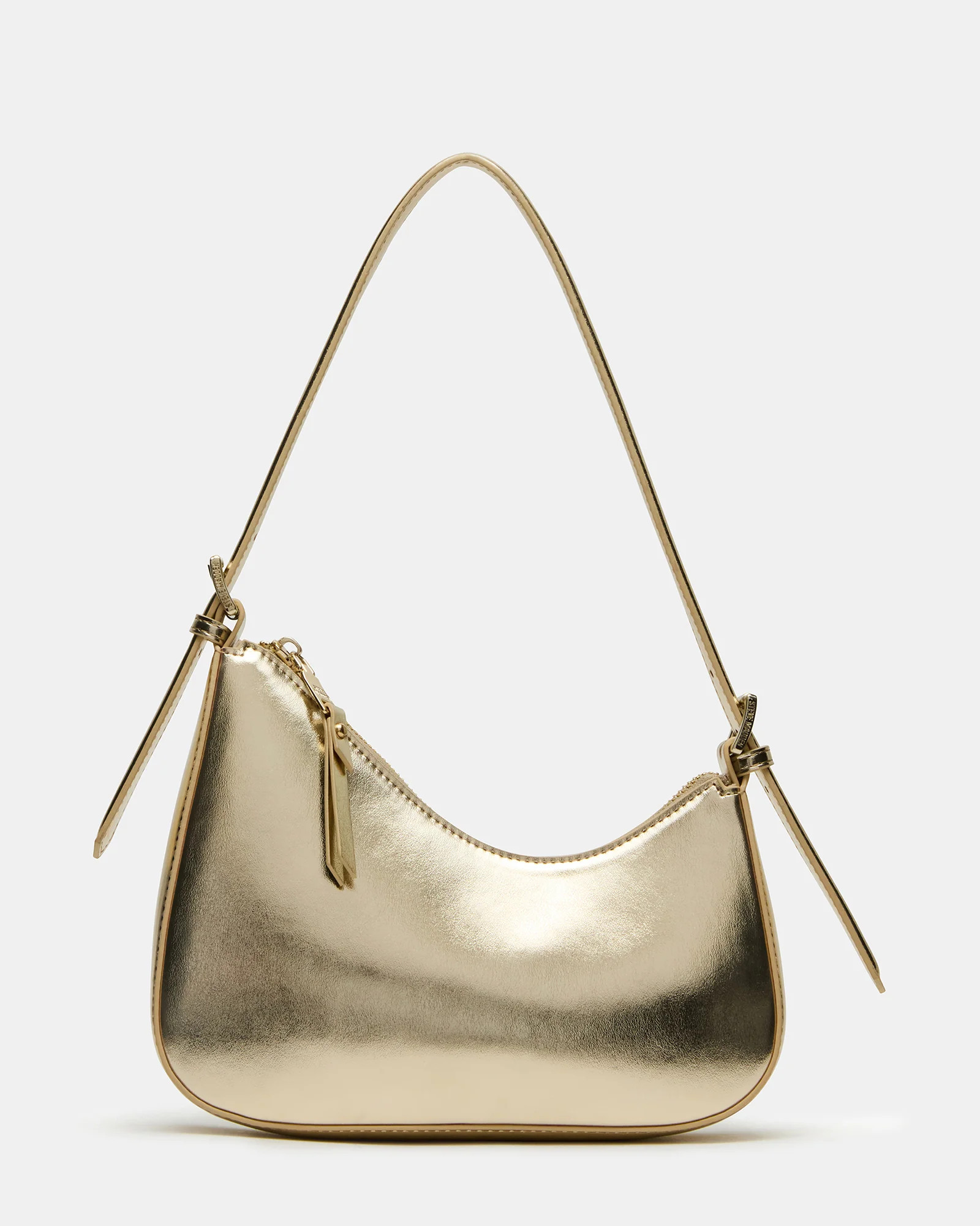 SMITH Bag Gold Asymmetric Shoulder Handbag | Steve Madden (US)